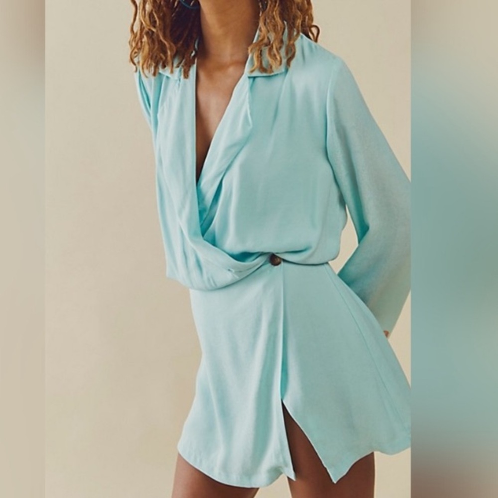 Free People Simone Wrap Dress
